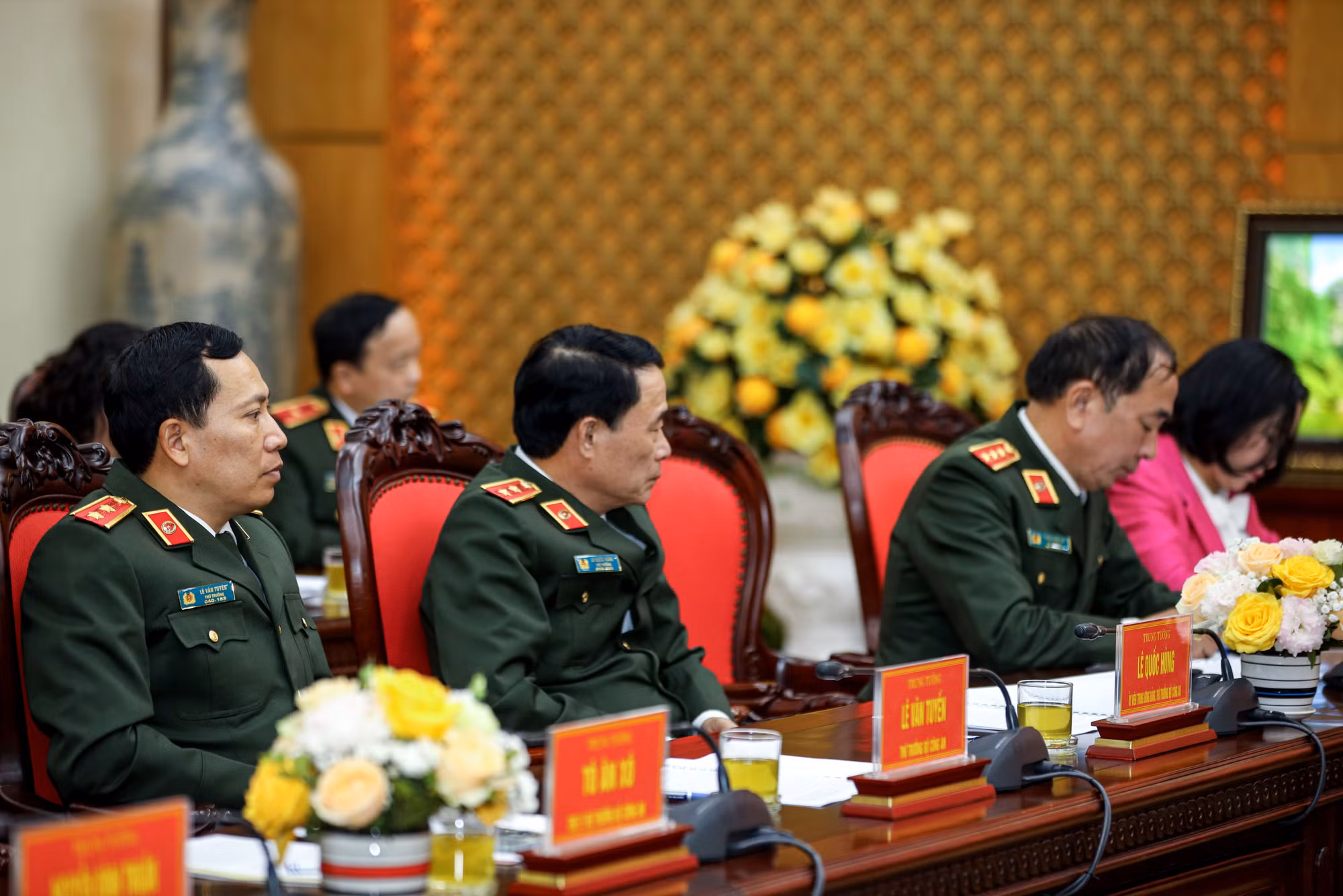 Bộ trưởng Tô Lâm làm việc với Ban Thường vụ Tỉnh ủy Ninh Bình -0