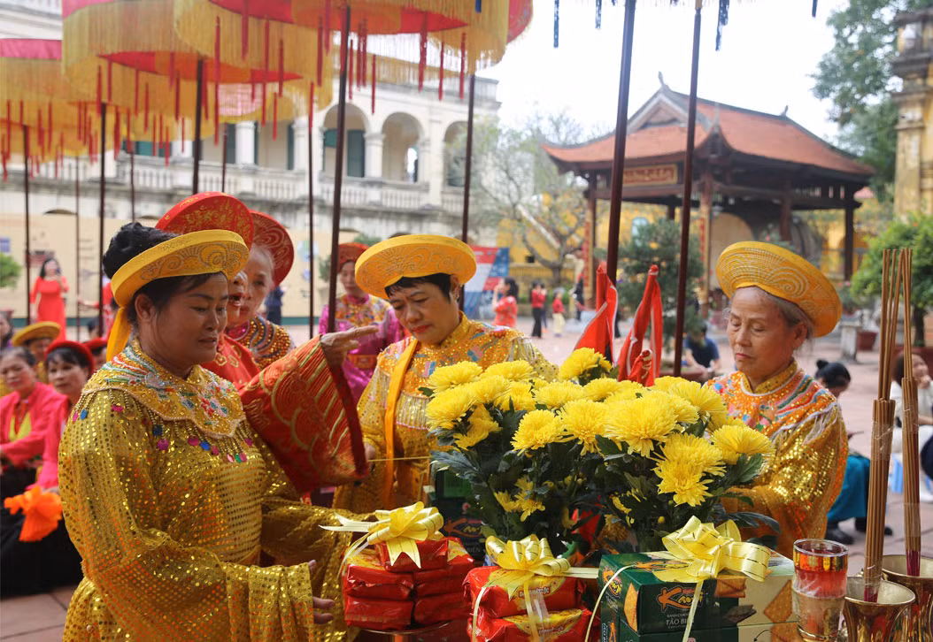 Hoàng thành Thăng Long rực rỡ ngày khai xuân -0