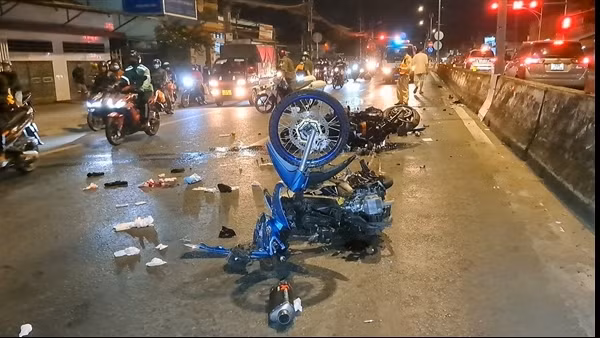 Ba vụ TNGT trên QL1 qua tỉnh Tiền Giang, 6 người thương vong