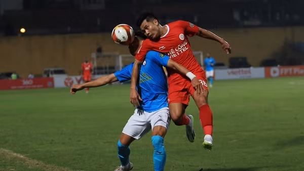 Thể Công-Viettel chia điểm trong ngày V.league trở lại