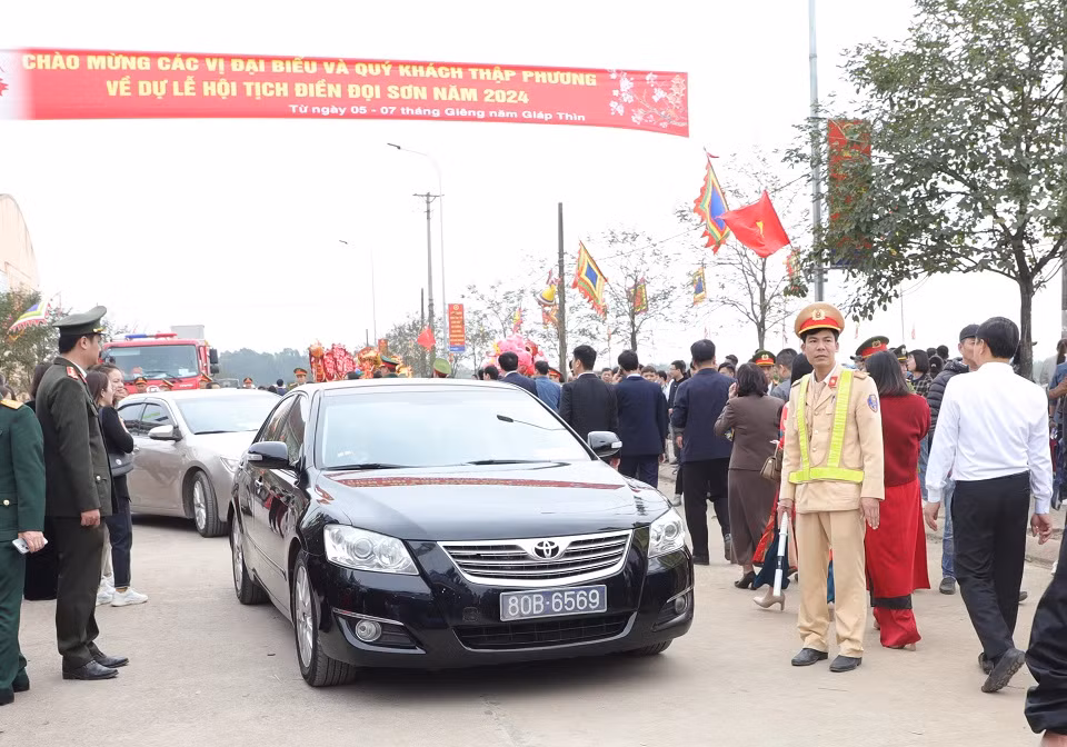 Bảo đảm an ninh, an toàn Lễ hội Tịch điền Đọi Sơn Xuân Giáp Thìn 2024 -0