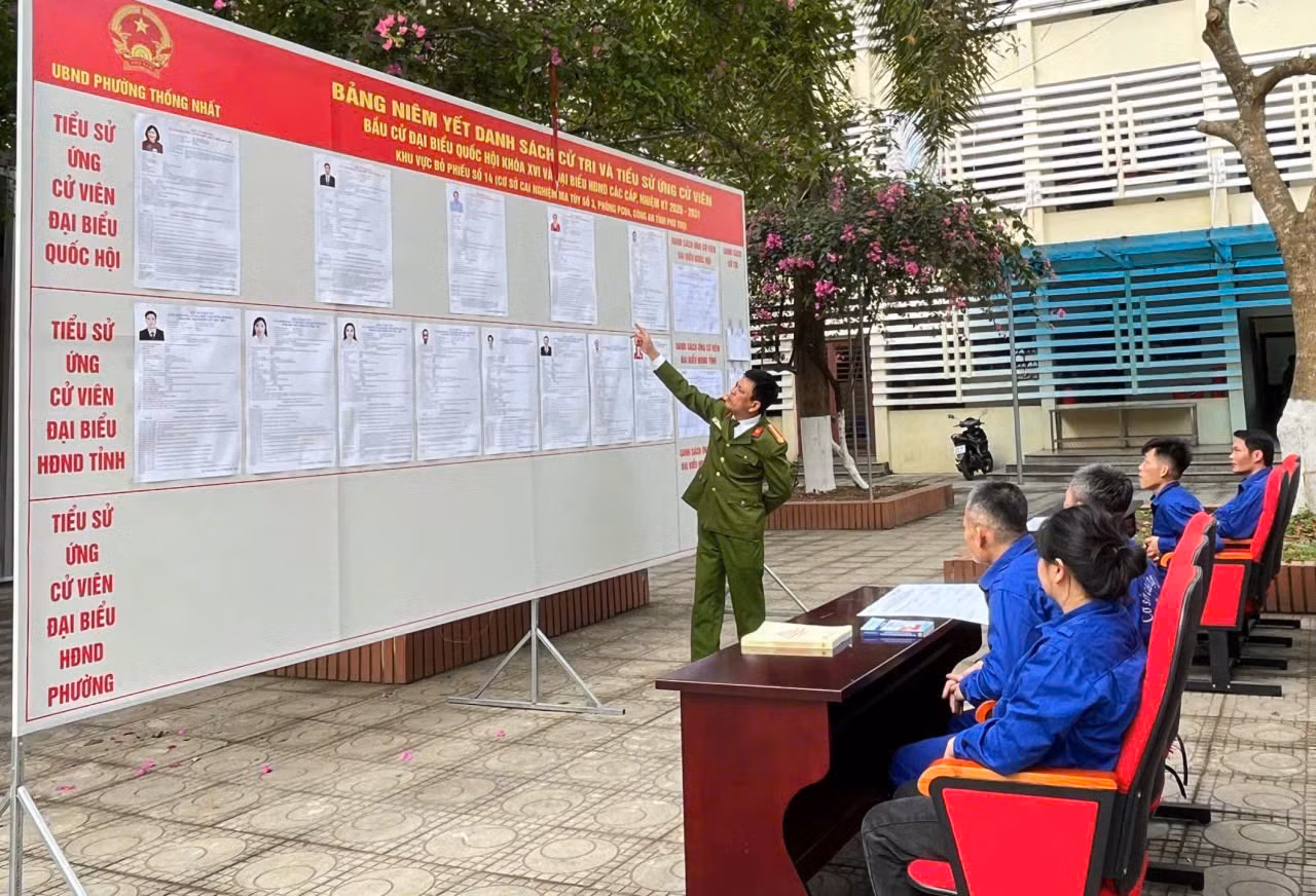 Sẵn sàng cho cuộc bầu cử ở Cơ sở cai nghiện ma túy Phú Thọ -0