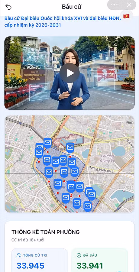 Cử tri cả nước phấn khởi thực hiện quyền làm chủ trong kỳ bầu cử 2026 -2