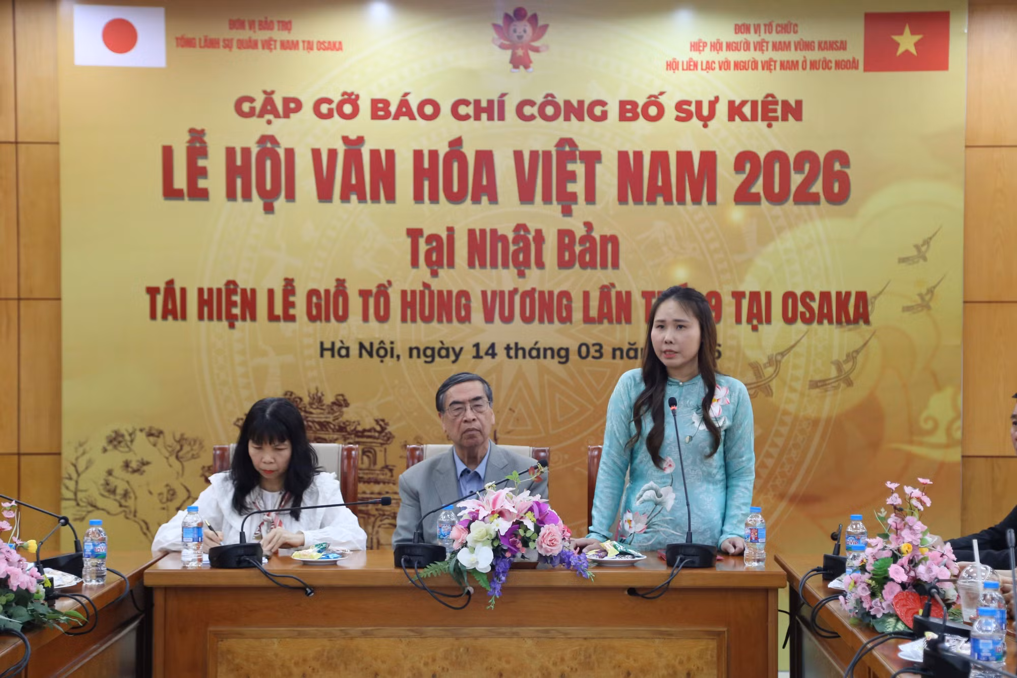 Họp báo công bố “Lễ hội Văn hóa Việt Nam tại Nhật Bản – Tái hiện Lễ Giỗ Tổ Hùng Vương lần thứ 9” -1