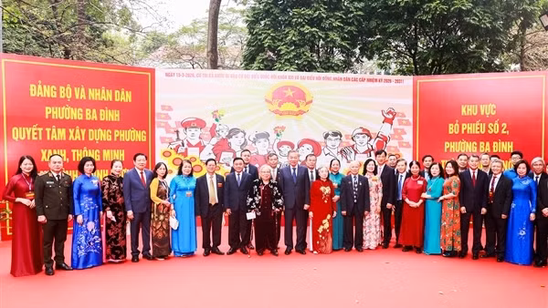 Tổng Bí thư Tô Lâm thực hiện quyền bầu cử, góp phần lan tỏa tinh thần Ngày hội toàn dân
