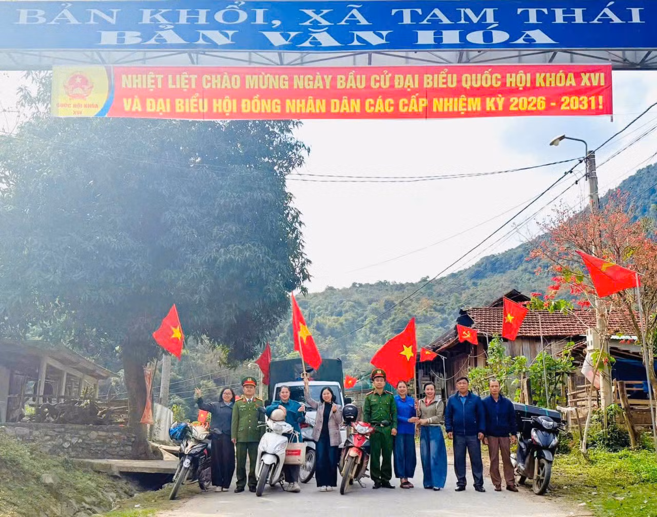Các xã biên giới rẻo cao Nghệ An sẵn sàng cho ngày bầu cử sớm -0