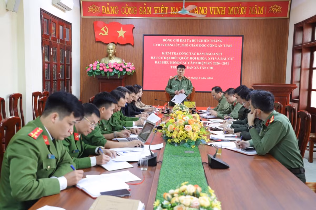 Công an Bắc Ninh siết chặt an ninh, trật tự sẵn sàng cho ngày bầu cử -0