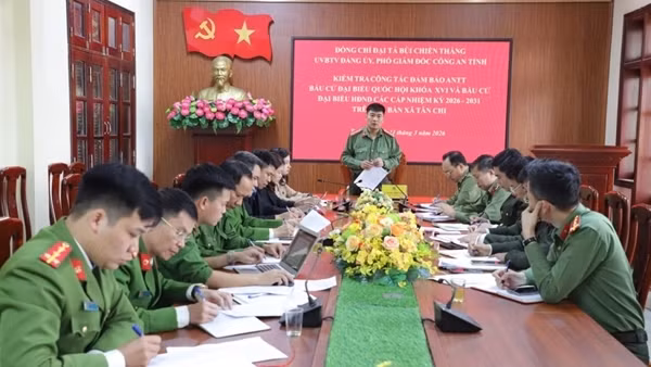 Công an tỉnh Bắc Ninh siết chặt an ninh, trật tự, sẵn sàng cho ngày bầu cử