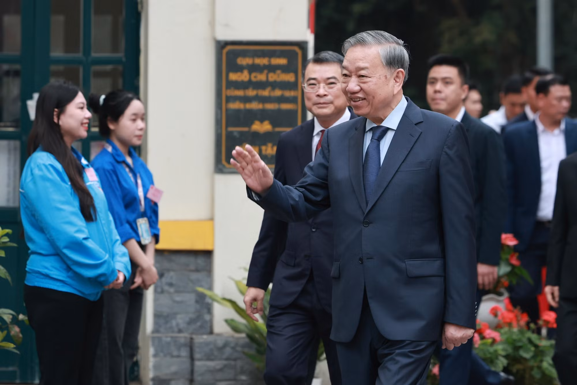 Tổng Bí thư Tô Lâm thực hiện quyền bầu cử, góp phần lan tỏa tinh thần Ngày hội toàn dân -3