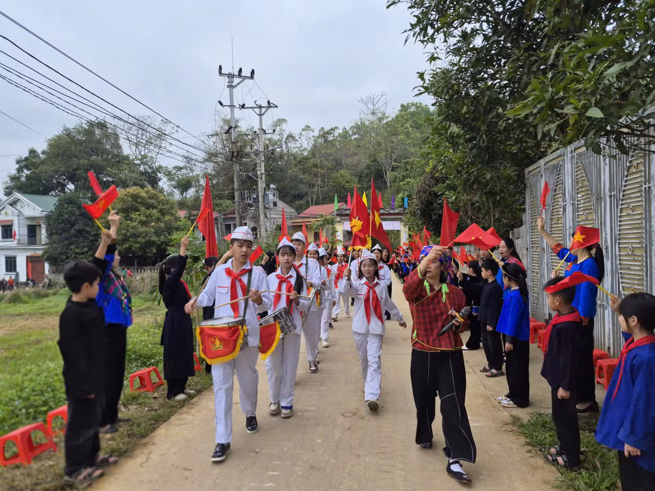Bộ Công an phát động lễ khởi công xây dưng Trường Mầm non Hoàng Văn Thụ tại xã biên giới tỉnh Lạng Sơn -0