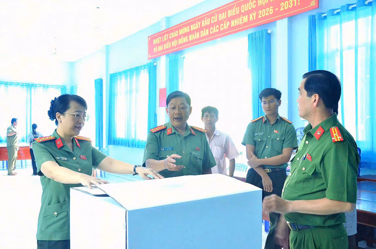Đồng Tháp: Công an cơ sở sẵn sàng cho “ngày hội non sông” -0