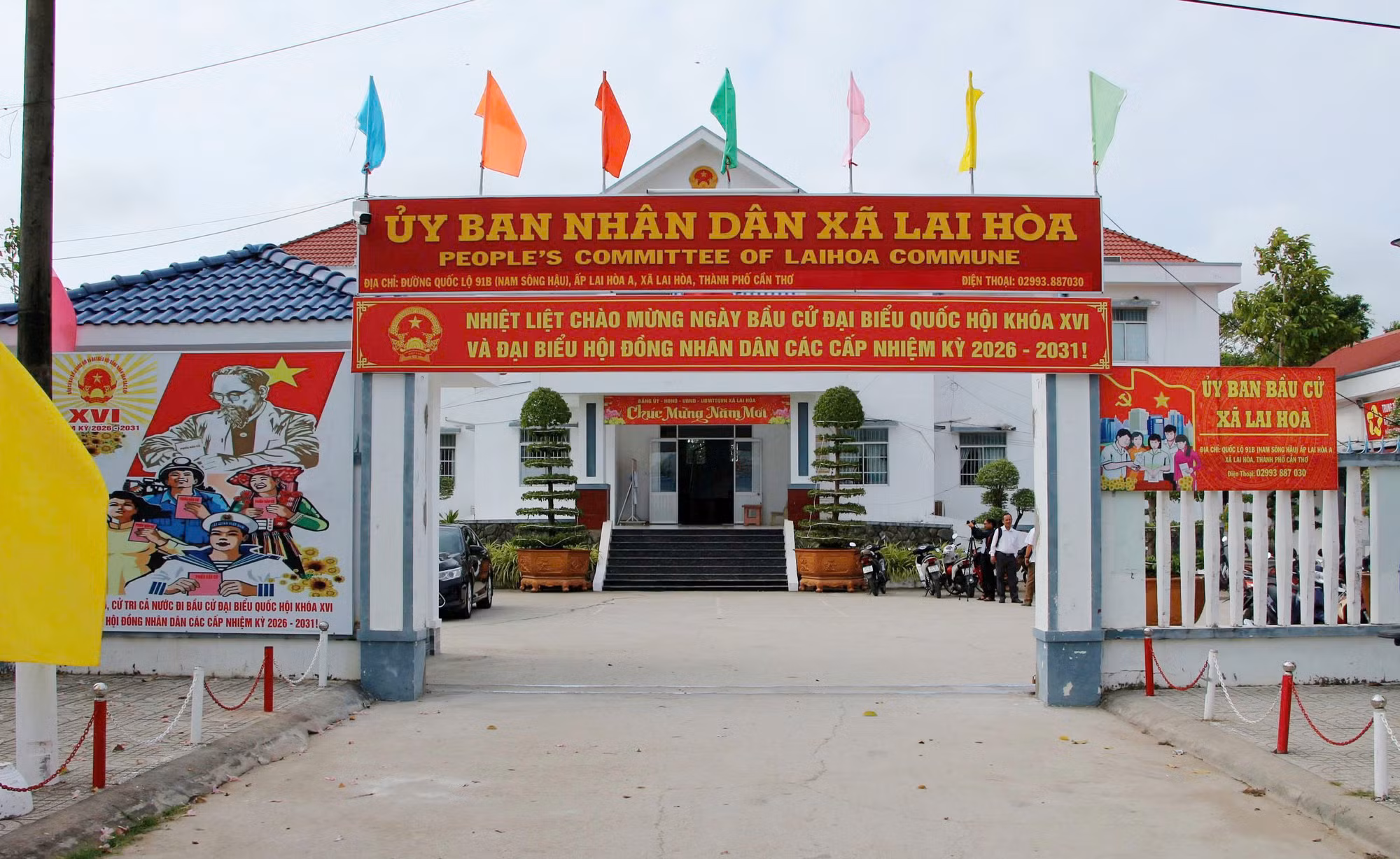 Xã biên giới biển Cần Thơ hướng về ngày hội toàn dân -0