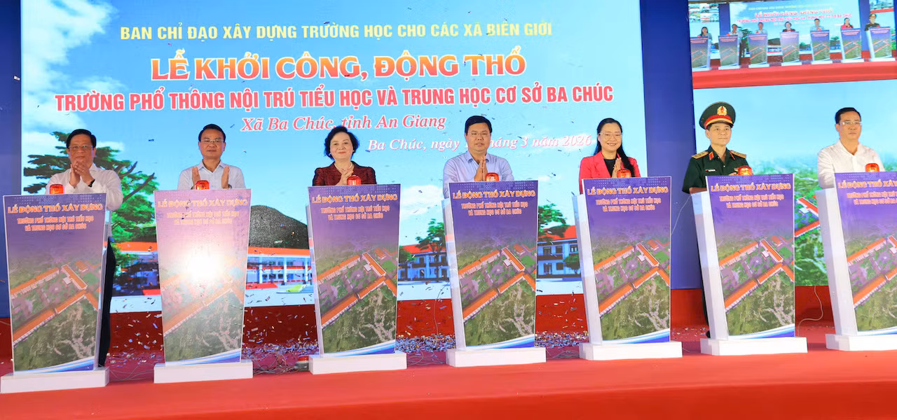 Tây Nguyên và Miền Tây Nam bộ đồng loạt khởi công các trường nội trú khu vực biên giới. -0