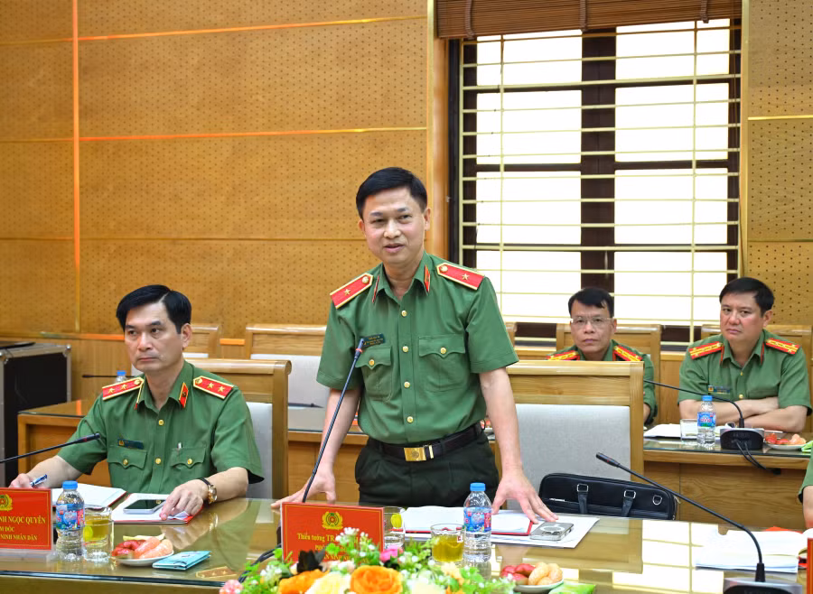Xứng đáng&nbsp;cơ sở giáo dục đại học hàng đầu của lực lượng CAND và của Quốc gia -0