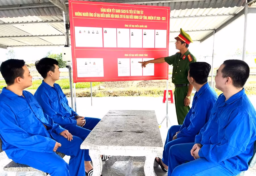 Đảm bảo quyền công dân phía sau song sắt -0
