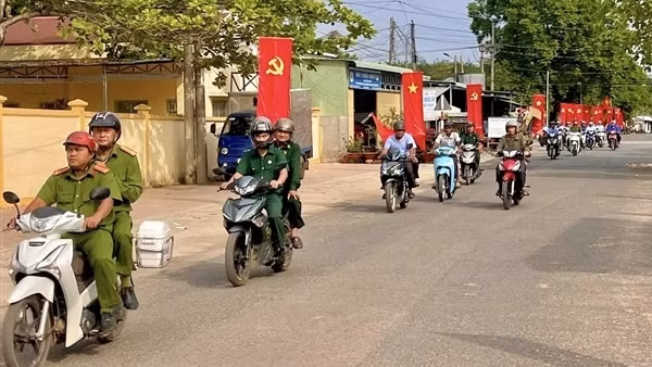 Rộn ràng “Ngày hội non sông” nơi biên giới của tỉnh Đồng Nai
