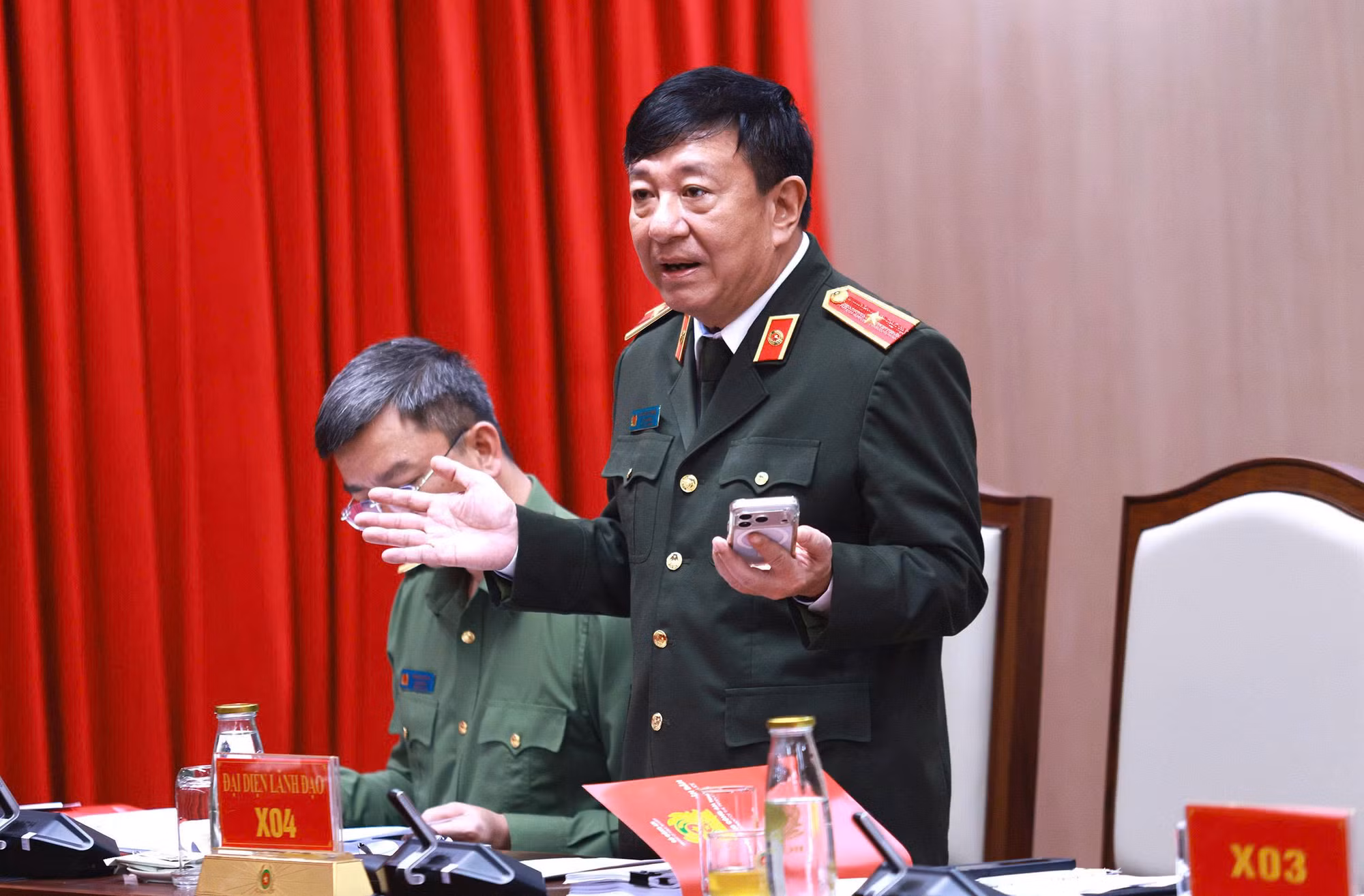 Đoàn kiểm tra, giám sát số 04 của Bộ Chính trị làm việc với Đảng bộ Công an Trung ương -0