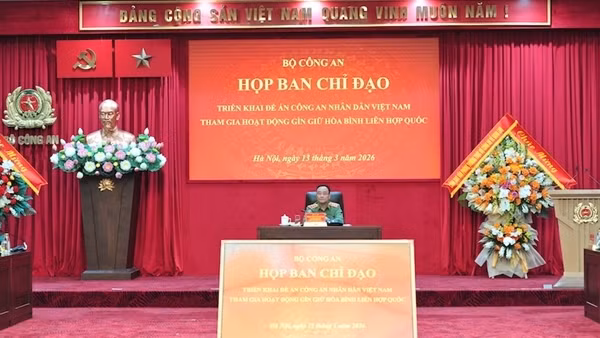 Xây dựng hình ảnh đẹp của lực lượng Công an nhân dân Việt Nam trong tham gia các hoạt động gìn giữ hoà bình
