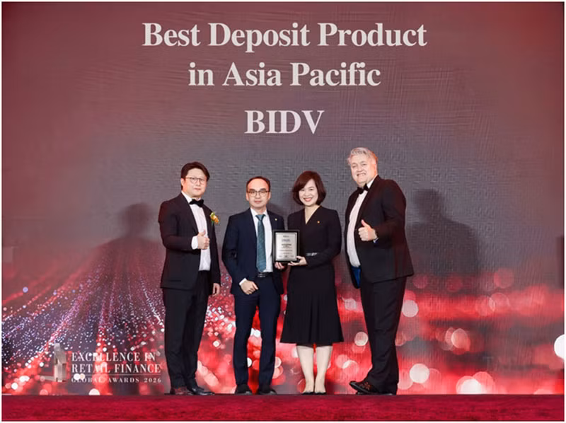 BIDV với cú đúp giải thưởng Ngân hàng Bán lẻ tốt nhất Việt Nam và Tiền gửi tốt nhất Châu Á- Thái Bình Dương -0