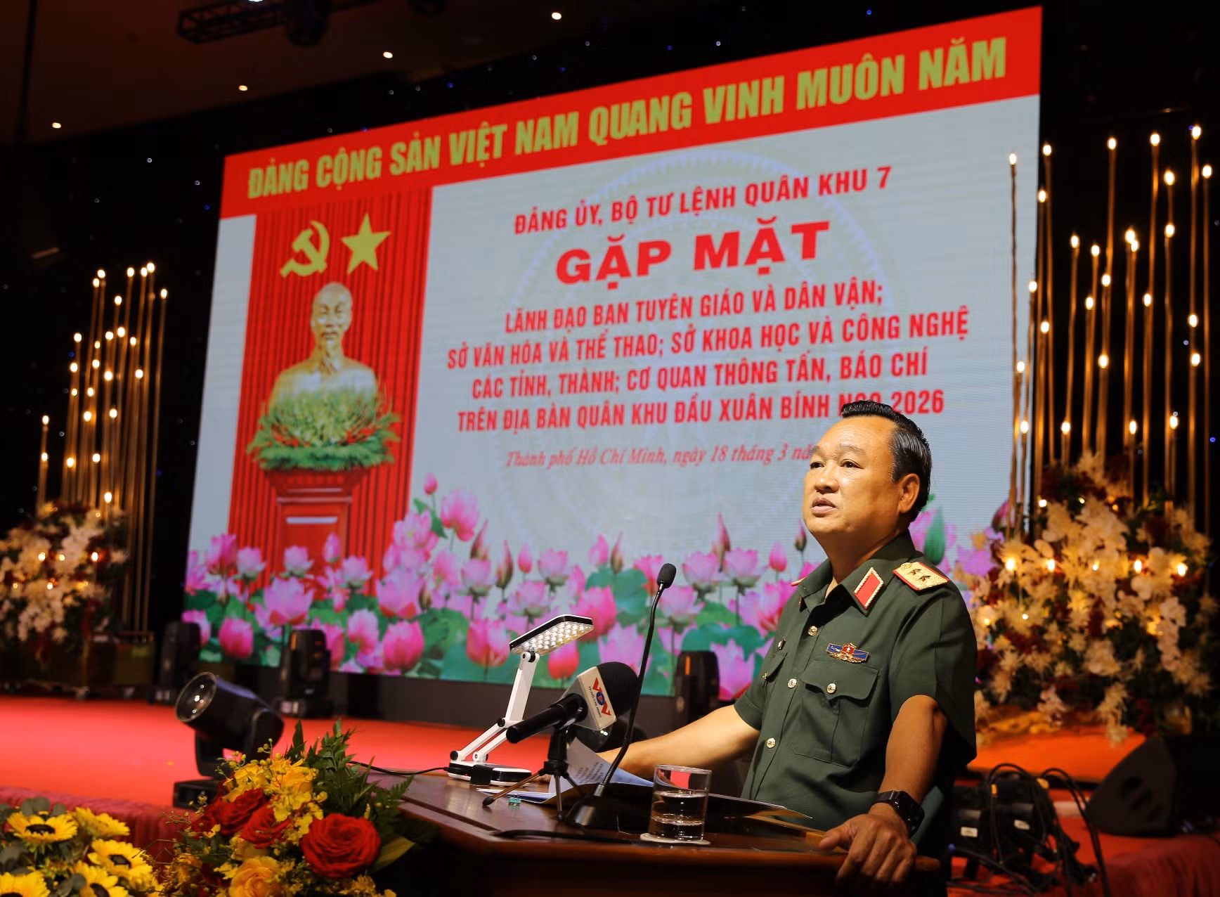 Quân khu 7 gặp mặt các cơ quan thông tấn, báo chí đầu Xuân Bính Ngọ 2026 -0