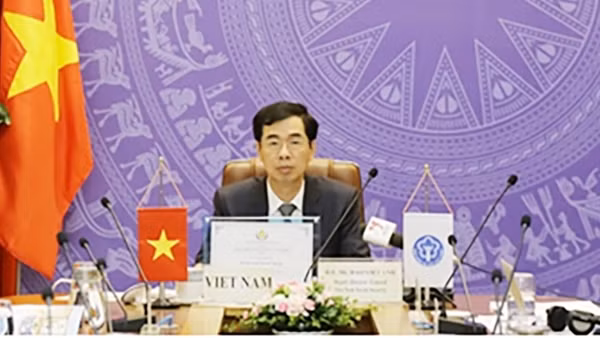 Ký biên bản hợp tác giữa BHXH Việt Nam và Hội đồng Kinh doanh Hoa Kỳ - ASEAN ảnh 4
