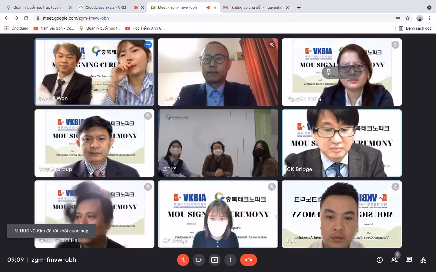 VKBIA ký kết hợp tác với Chungbuk Technopark liên kết và phát triển khoa học công nghệ Việt - Hàn -0