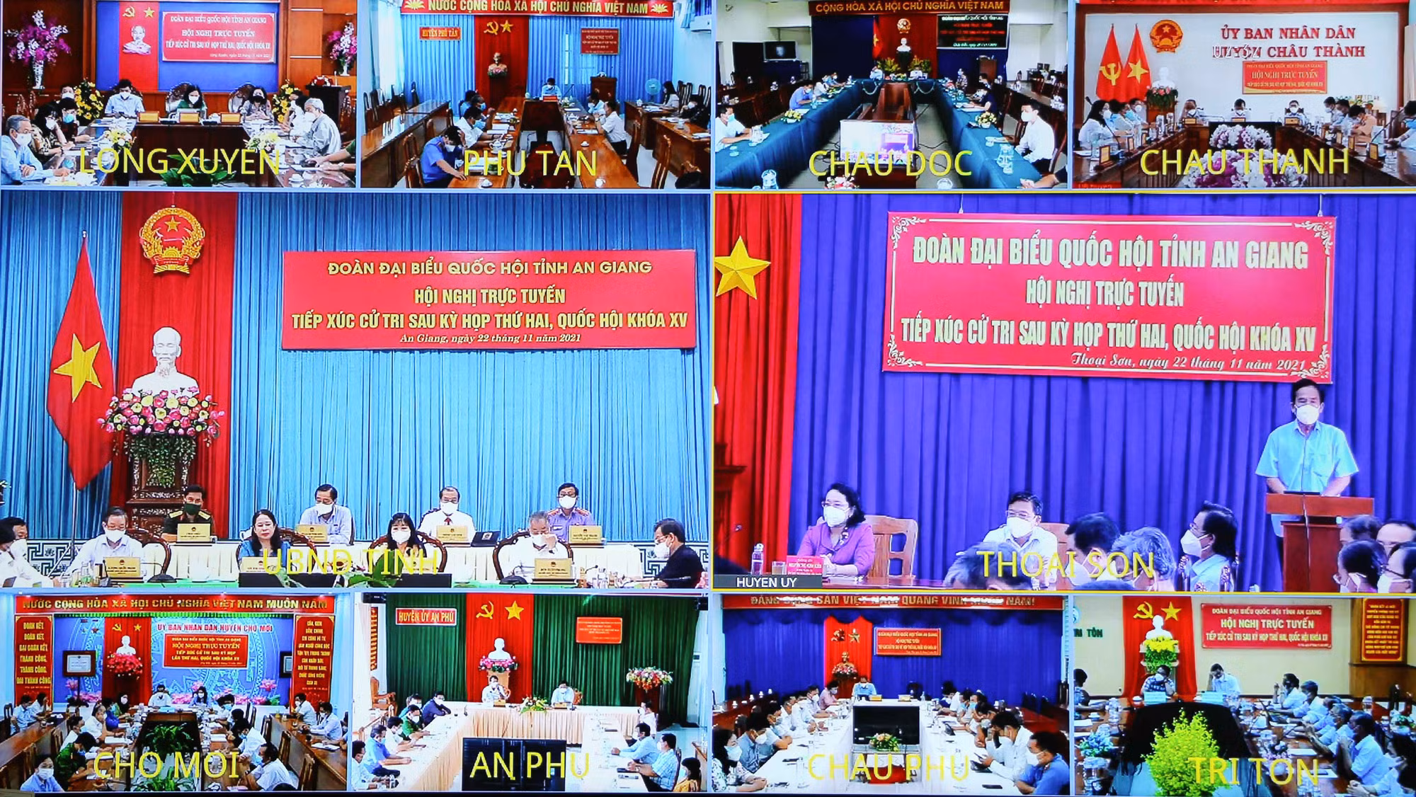 Phó Chủ tịch nước Võ Thị Ánh Xuân tiếp xúc cử tri tại tỉnh An Giang -0