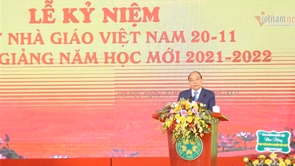 Chủ tịch nước dự kỷ niệm Ngày Nhà giáo Việt Nam tại Học viện Nông nghiệp