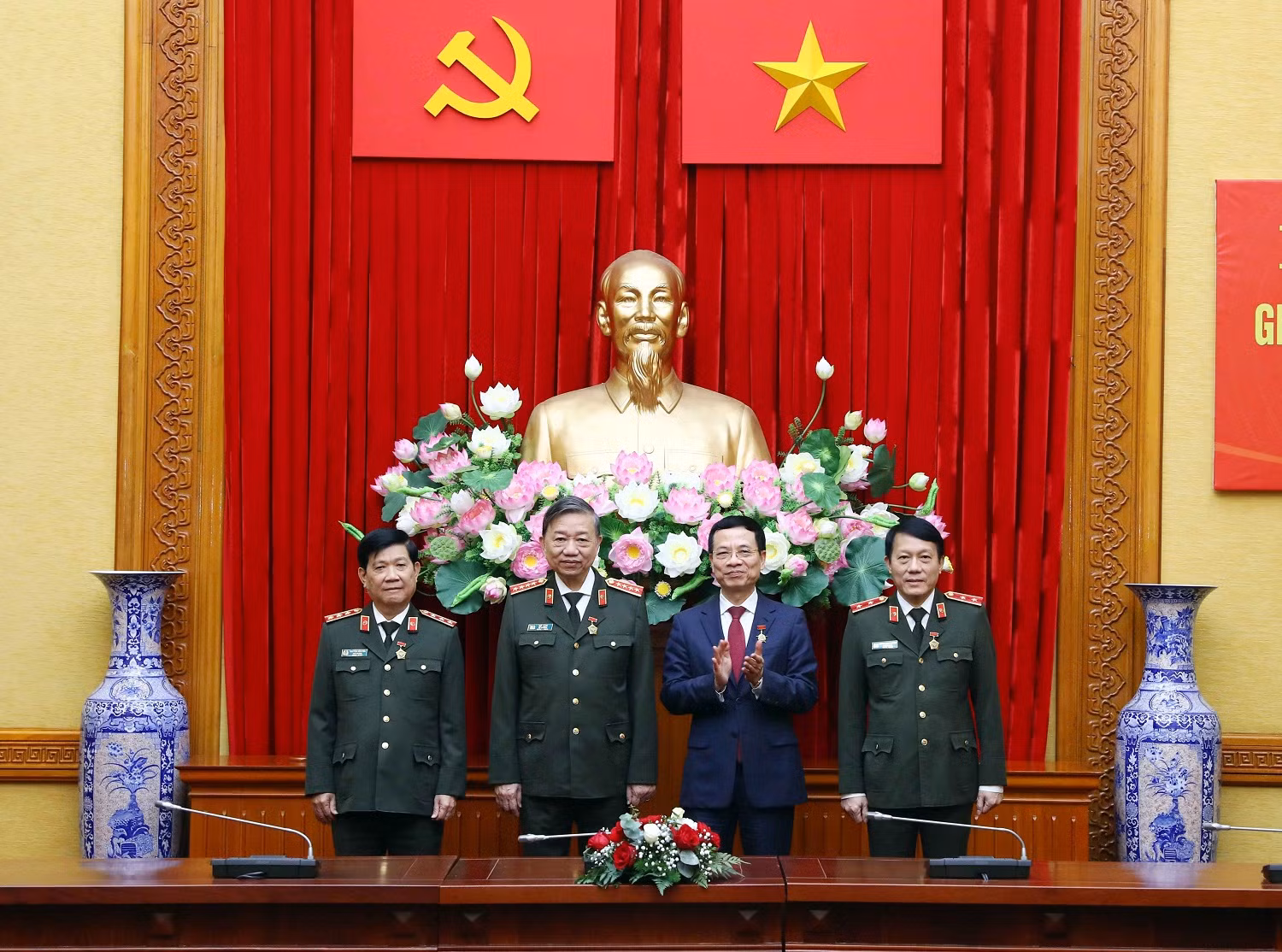 Bộ Công an - Bộ Thông tin và Truyền thông tăng cường phối hợp bảo vệ An ninh Quốc gia -0