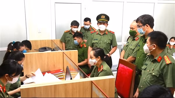 Công an TP Đà Nẵng thử nghiệm bộ phận một cửa nội bộ