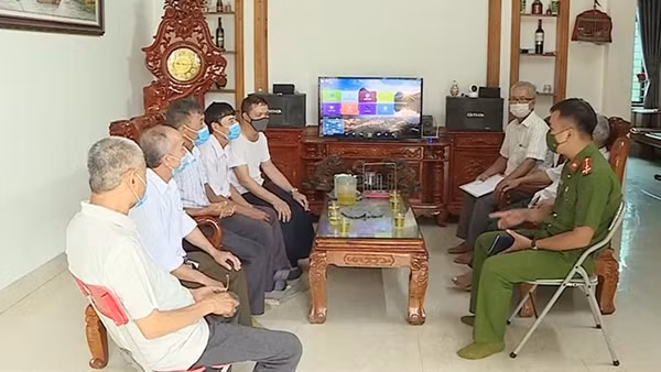 Hiệu quả mô hình “Công an hưu trí tham gia đảm bảo an ninh trật tự”