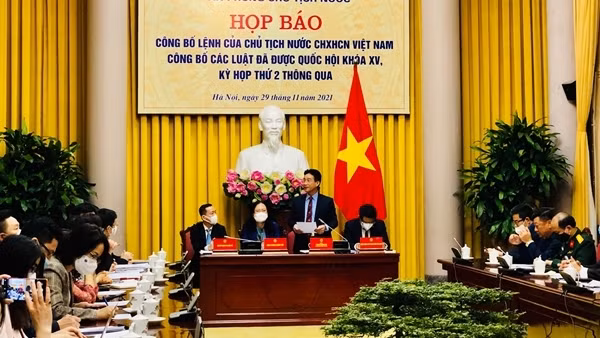 Công bố Lệnh của Chủ tịch nước về 5 luật vừa được Quốc hội thông qua ảnh 4