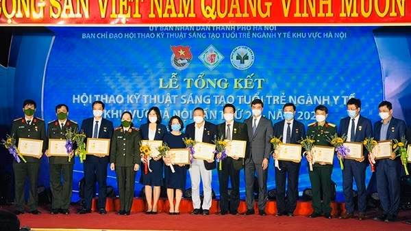Tổng kết Hội thao Kỹ thuật sáng tạo tuổi trẻ ngành Y tế khu vực Hà Nội lần thứ 29