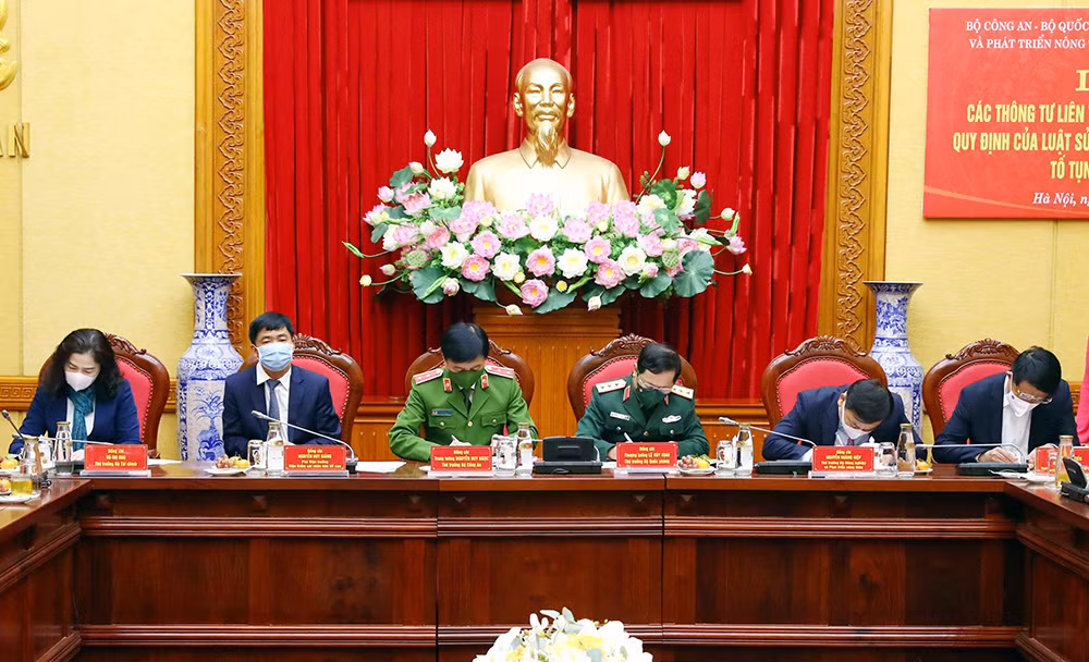 Bộ Công an chủ trì Lễ ký các Thông tư liên tịch về tố tụng hình sự -0