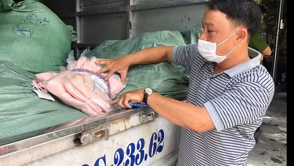 Hơn 1 tấn bánh ngọt và 335 đôi giày không rõ nguồn gốc xuất xứ ảnh 5