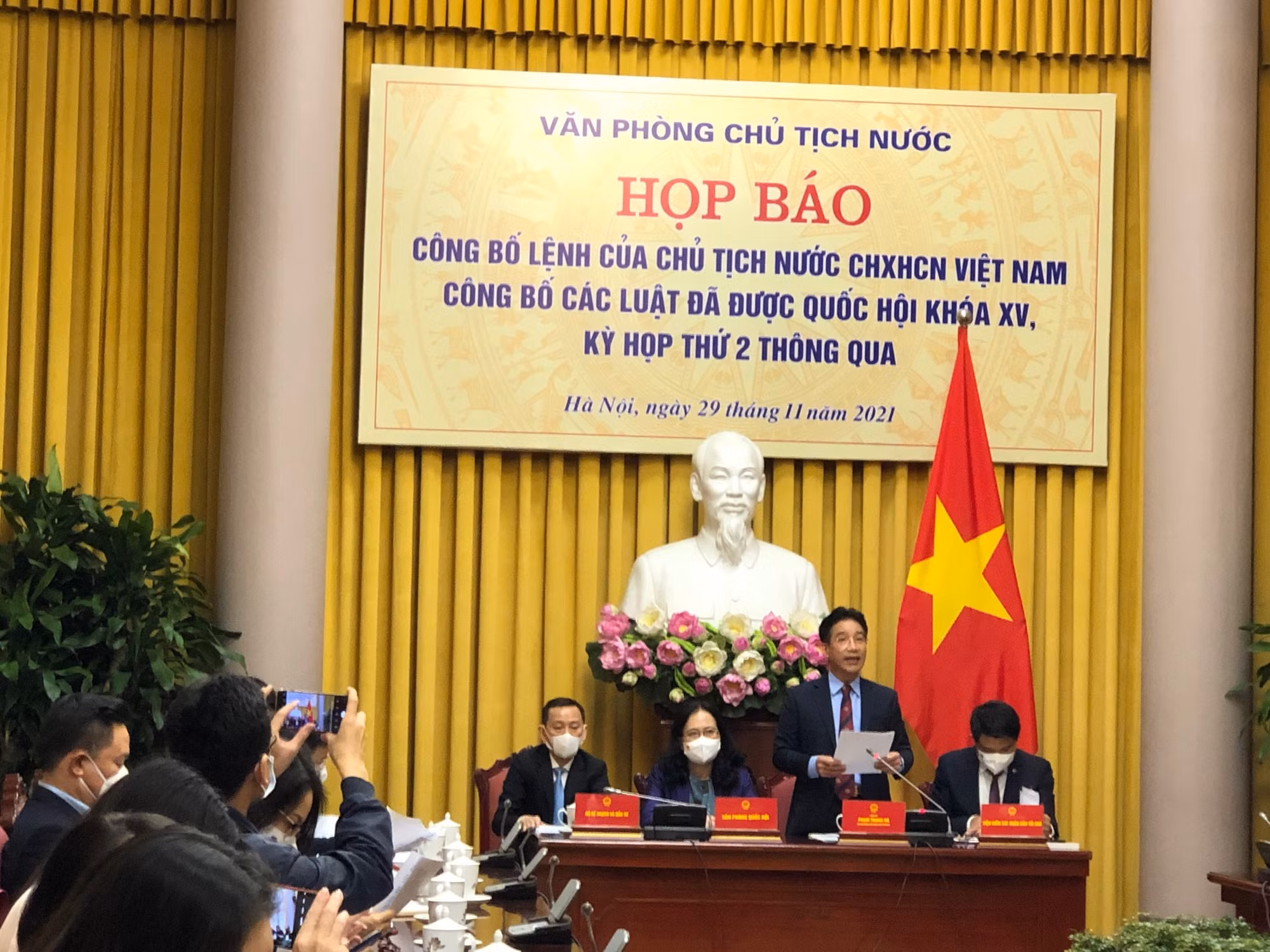Công bố Lệnh của Chủ tịch nước đối với 2 Luật -0