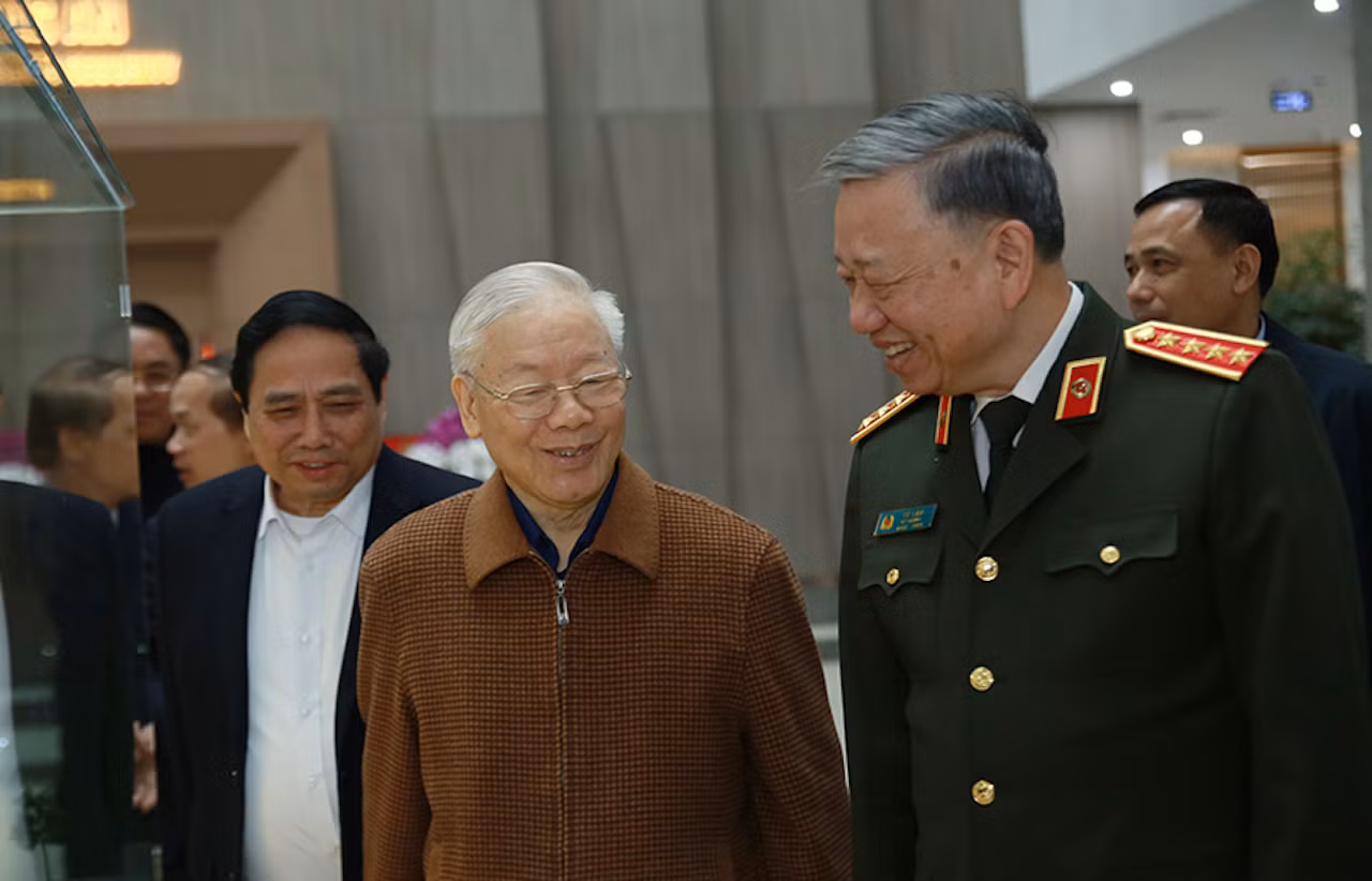 Tổng Bí thư: Năm 2023 lực lượng CAND rất vất vả, song rất vinh dự, tự hào -1