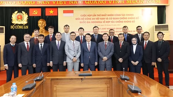 Việt Nam - Indonesia thắt chặt hợp tác phòng, chống khủng bố