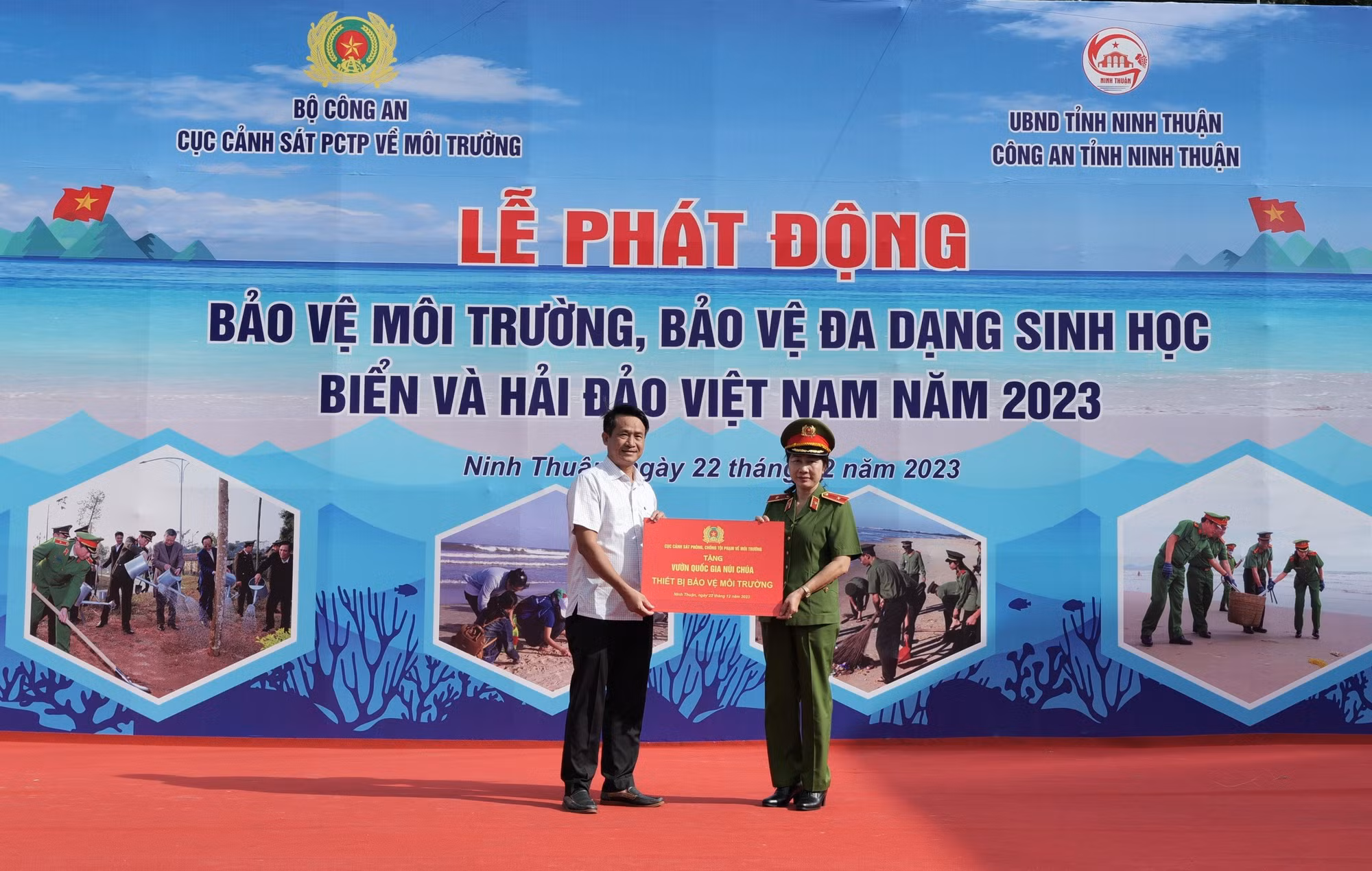 Bộ Công an phát động bảo vệ môi trường, đa dạng sinh học biển và hải đảo Việt Nam -0