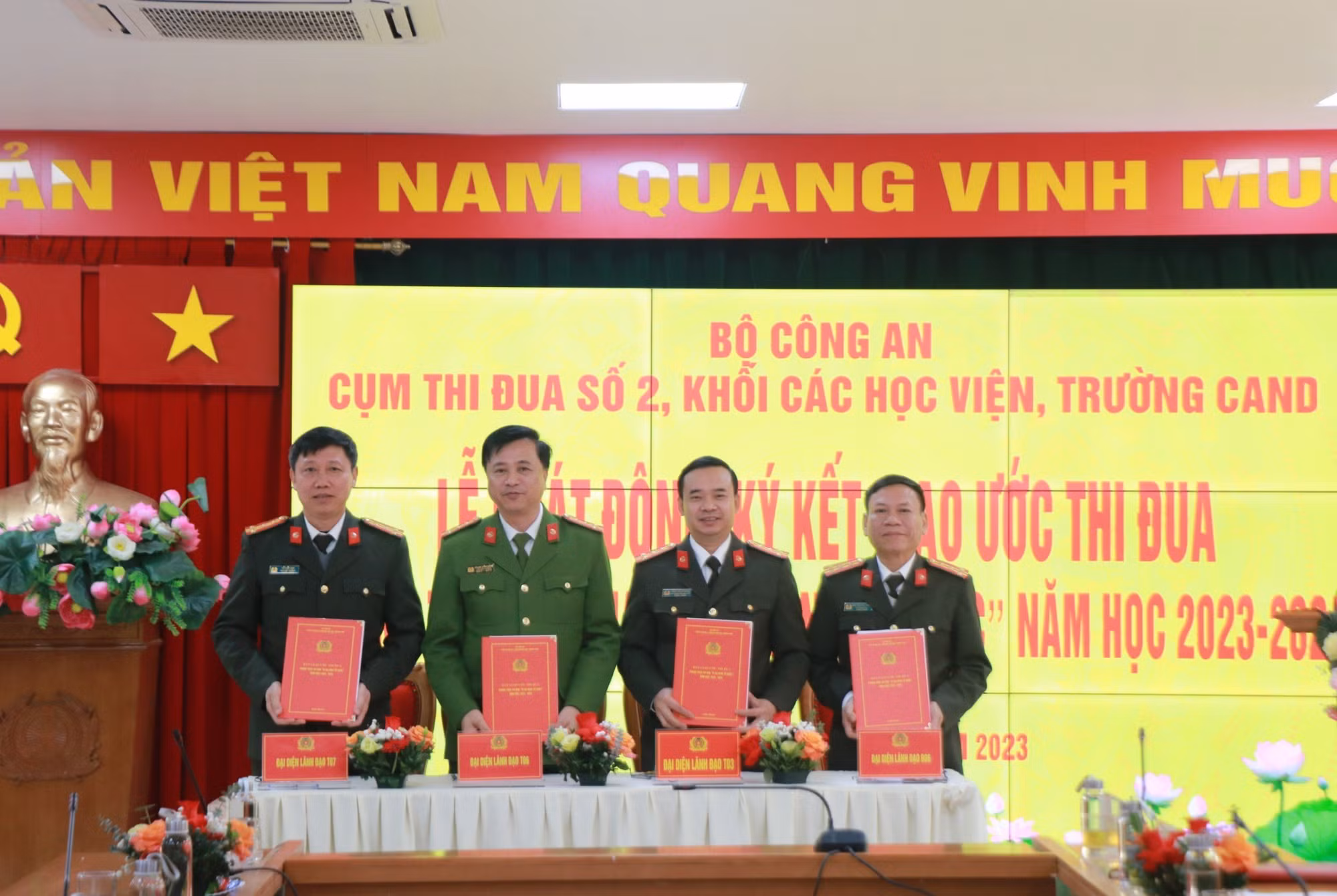 Cụm thi đua số 2, khối các học viện trường CAND phát động phong trào thi đua 'Vì an ninh Tổ quốc