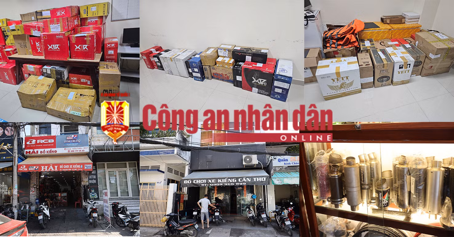 Tạm giữ 128 thùng đồ chơi xe mô tô trị giá trên 570 triệu đồng -0