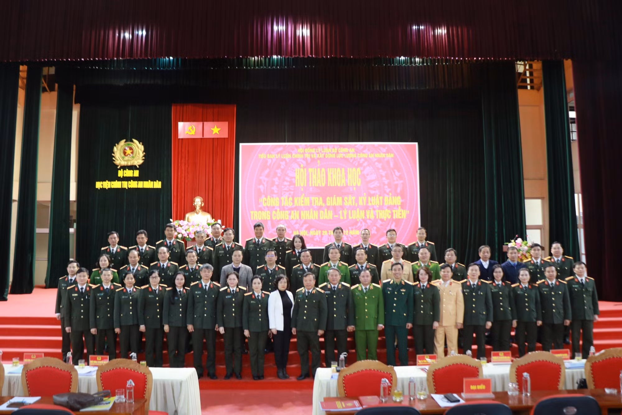 Phát huy vai trò, tầm quan trọng của công tác kiểm tra, giám sát, kỷ luật Đảng trong CAND -0