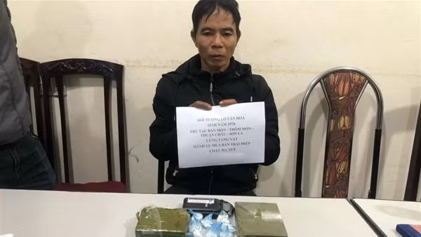 Hai trai bản rủ nhau đi bán ma túy