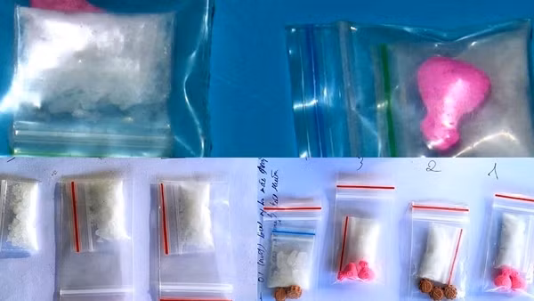 Bắt quả tang cặp đôi tàng trữ ma túy, thuốc lắc