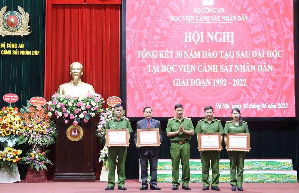 Học viện CSND tổng kết 30 năm đào tạo sau đại học -0