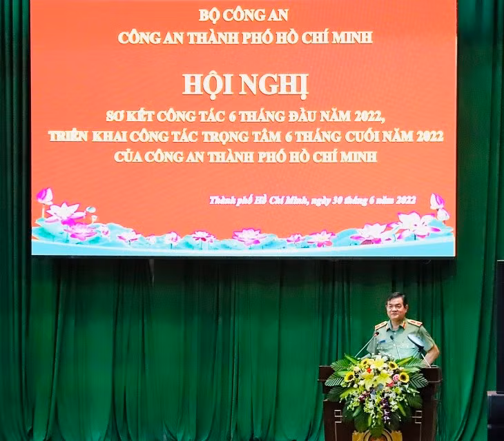 Công an TP Hồ Chí Minh sơ kết công tác 6 tháng đầu năm 2022 -0