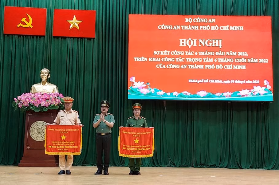 Công an TP Hồ Chí Minh sơ kết công tác 6 tháng đầu năm 2022 -0