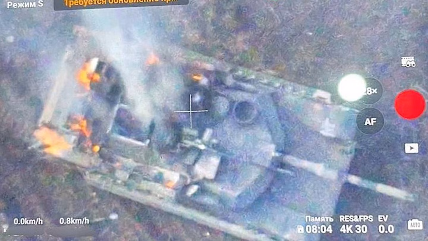 Điện Kremlin lên tiếng vụ siêu tăng Abrams Mỹ bị bắn cháy ở Ukraine -0