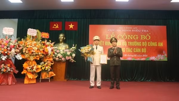 Điều động Phó Giám đốc Công an tỉnh Lai Châu giữ chức vụ Phó Cục trưởng Cục An ninh điều tra