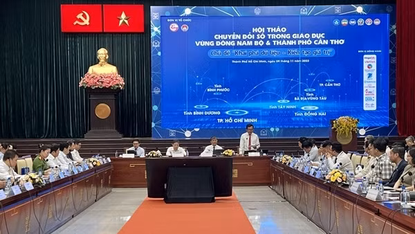 Chuyển đổi số trong giáo dục vùng Đông Nam bộ